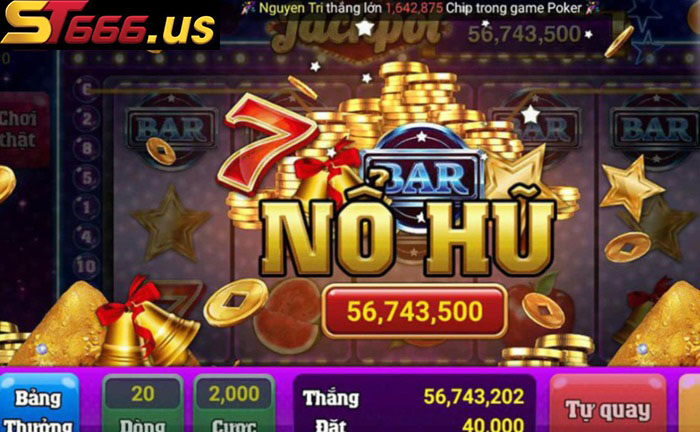 Bật mí mẹo chơi Slot quay thắng lớn tại ST666