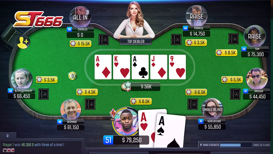 Cách chơi bài poker việt nam