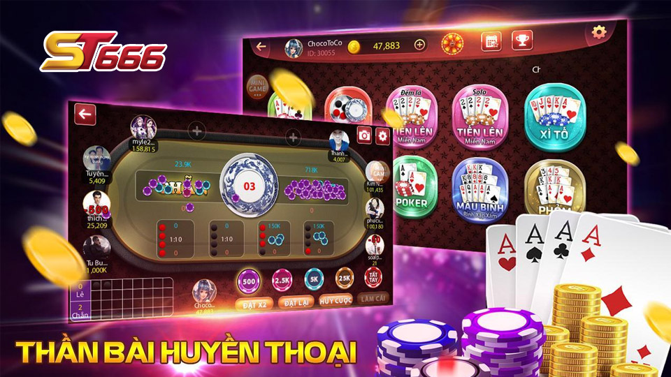 Tải game đánh bài đổi thưởng tại ST666