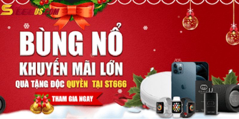 Giới thiệu khuyến mãi Noel tại ST666 