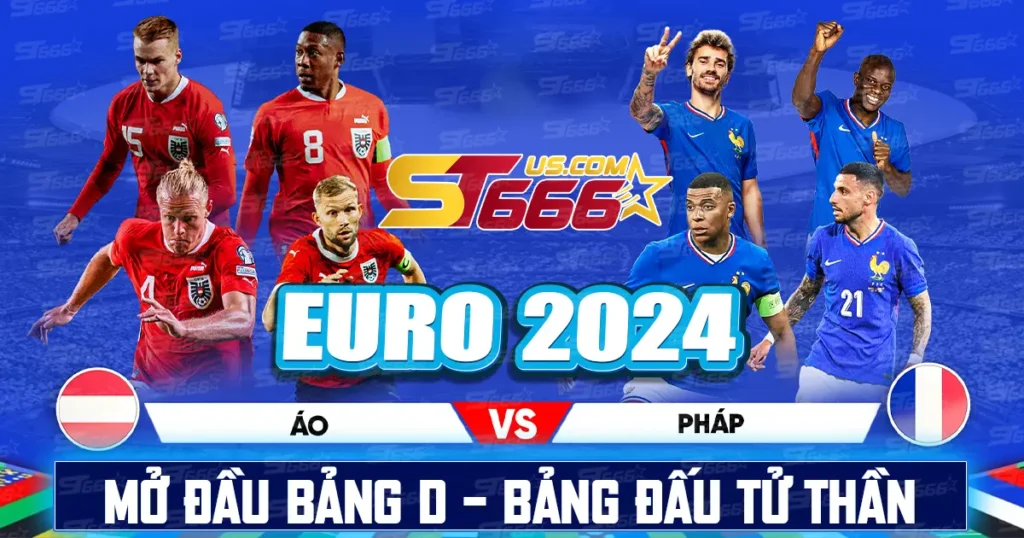 ÁO VS PHÁP EURO 2024