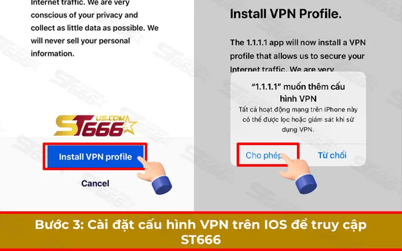 BƯỚC 3 cấu hình VPN